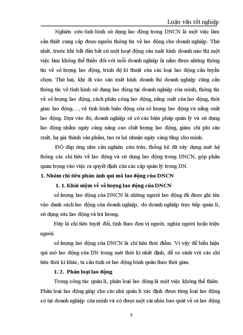 image for page Vận dụng một số phương pháp thống kê để phân tích tình hình sử dụng lao động của Công ty Điện tử Sao Mai giai đoạn 2000 – 2004