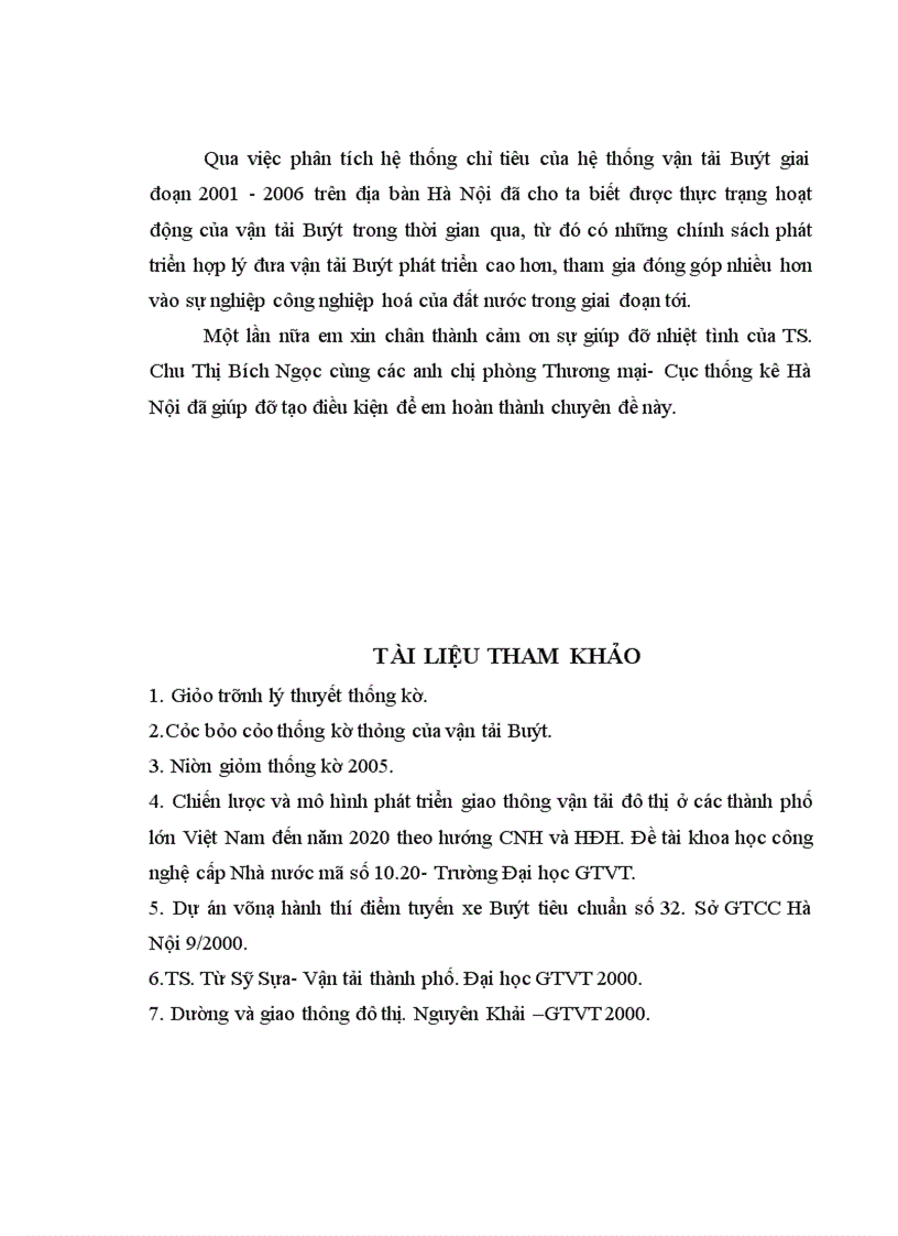 image for page Phân tích biến động các chỉ tiêu phản ánh hoạt động của hệ thống xe Buýt trên địa bàn Hà Nộ