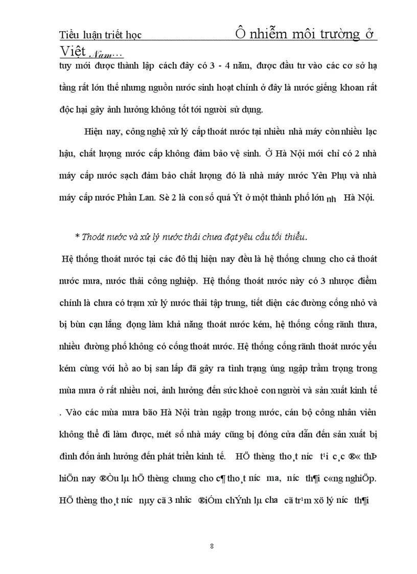 image for page Một số vấn đề của ô nhiễm môi trường ở Hà Nội và các biện pháp khắc phục