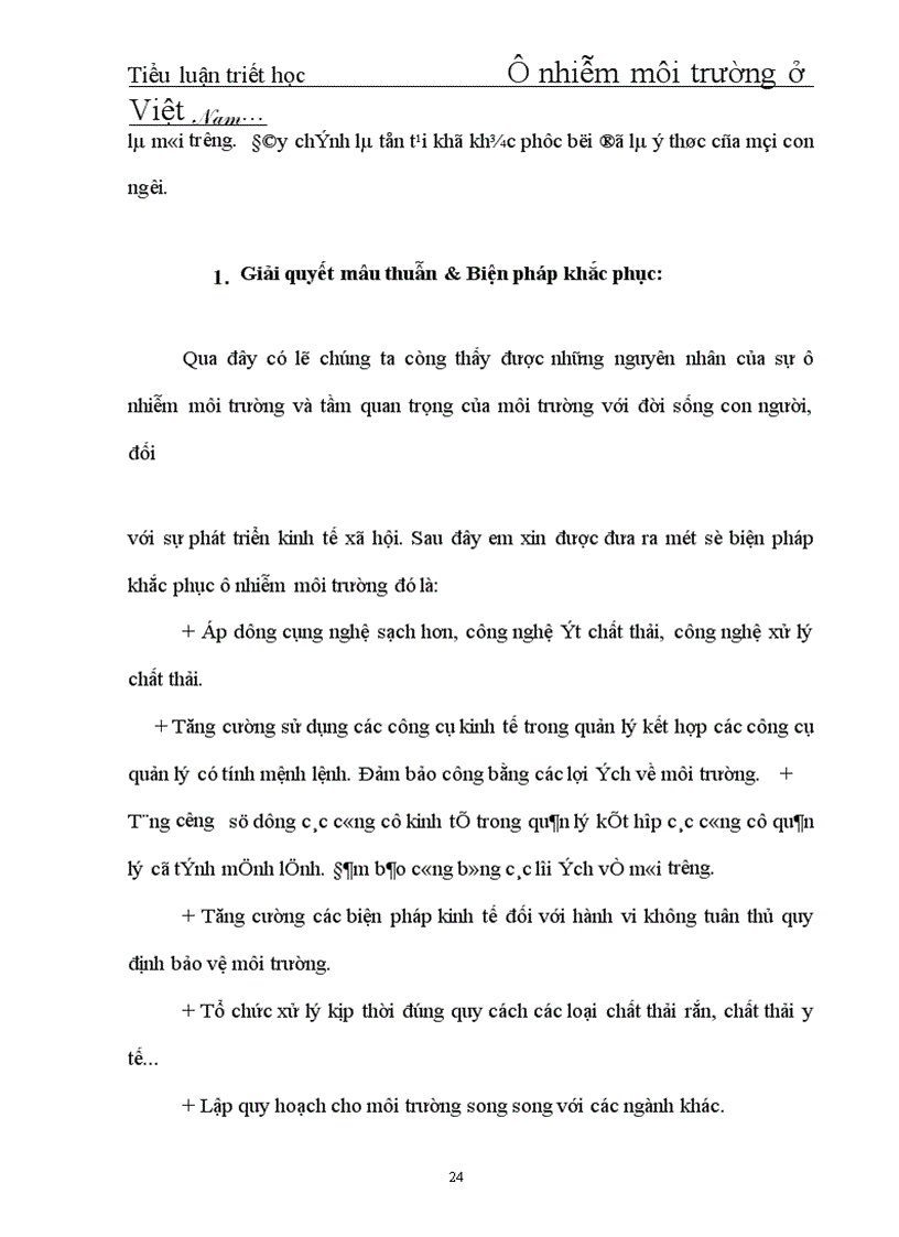 image for page Một số vấn đề của ô nhiễm môi trường ở Hà Nội và các biện pháp khắc phục