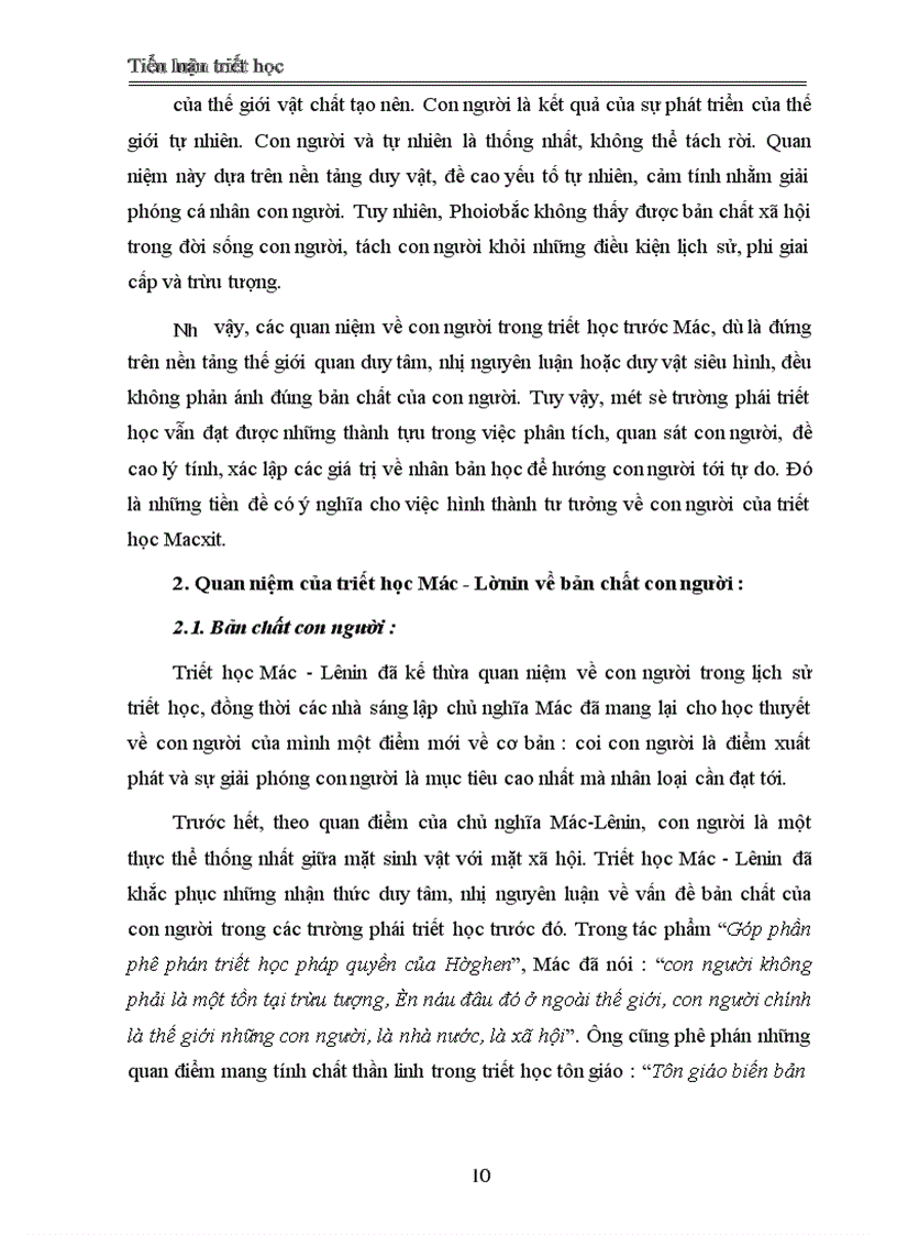 image for page Triết học Mác-Lênin về con người