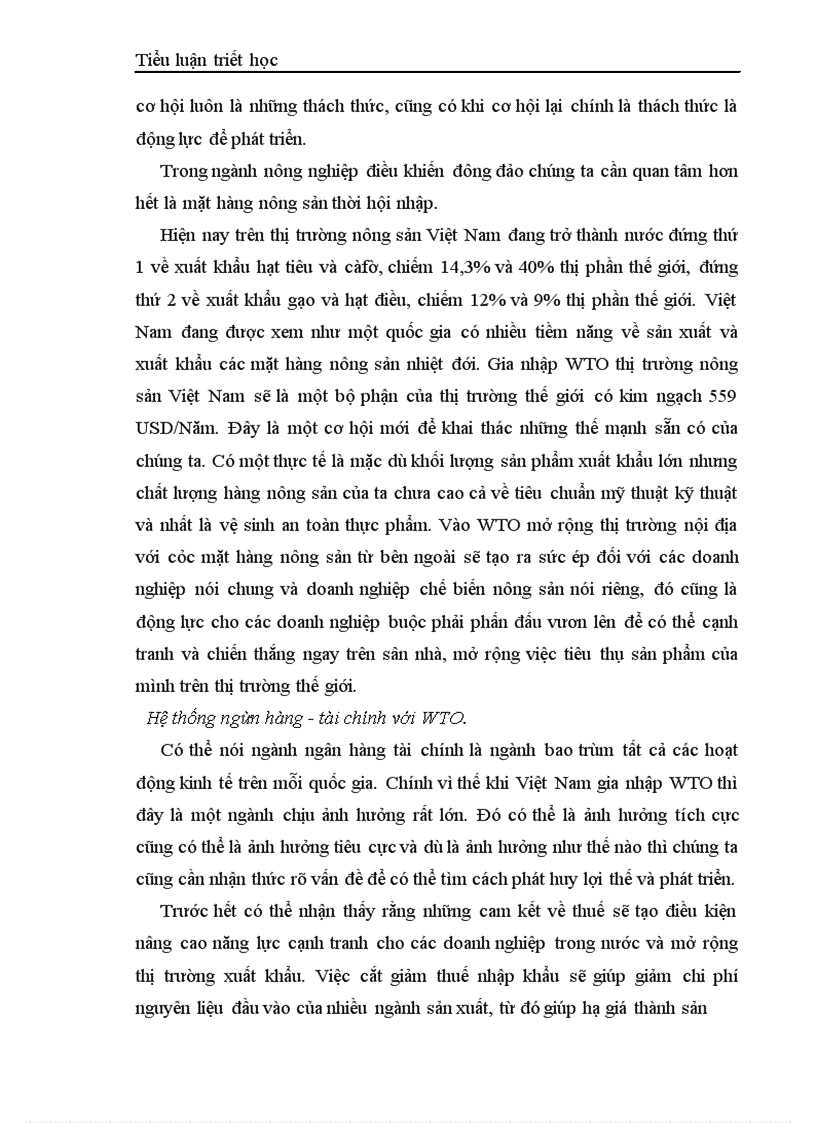 image for page Mâu thuẫn biện chứng với việc tìm hiểu những cơ hội và thách thức khi Việt Nam gia nhập vào tổ chức thương mại thế giới WTO