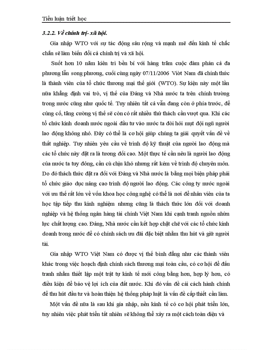 image for page Mâu thuẫn biện chứng với việc tìm hiểu những cơ hội và thách thức khi Việt Nam gia nhập vào tổ chức thương mại thế giới WTO