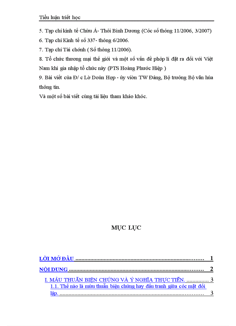 image for page Mâu thuẫn biện chứng với việc tìm hiểu những cơ hội và thách thức khi Việt Nam gia nhập vào tổ chức thương mại thế giới WTO