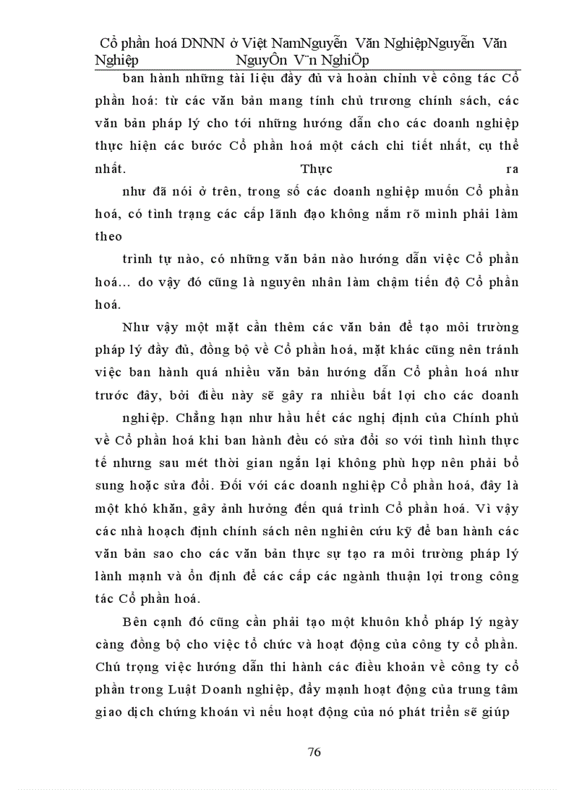 image for page Cổ phần hoá và sự cần thiết phải tiến hành cổ phần hoá ở Việt Nam