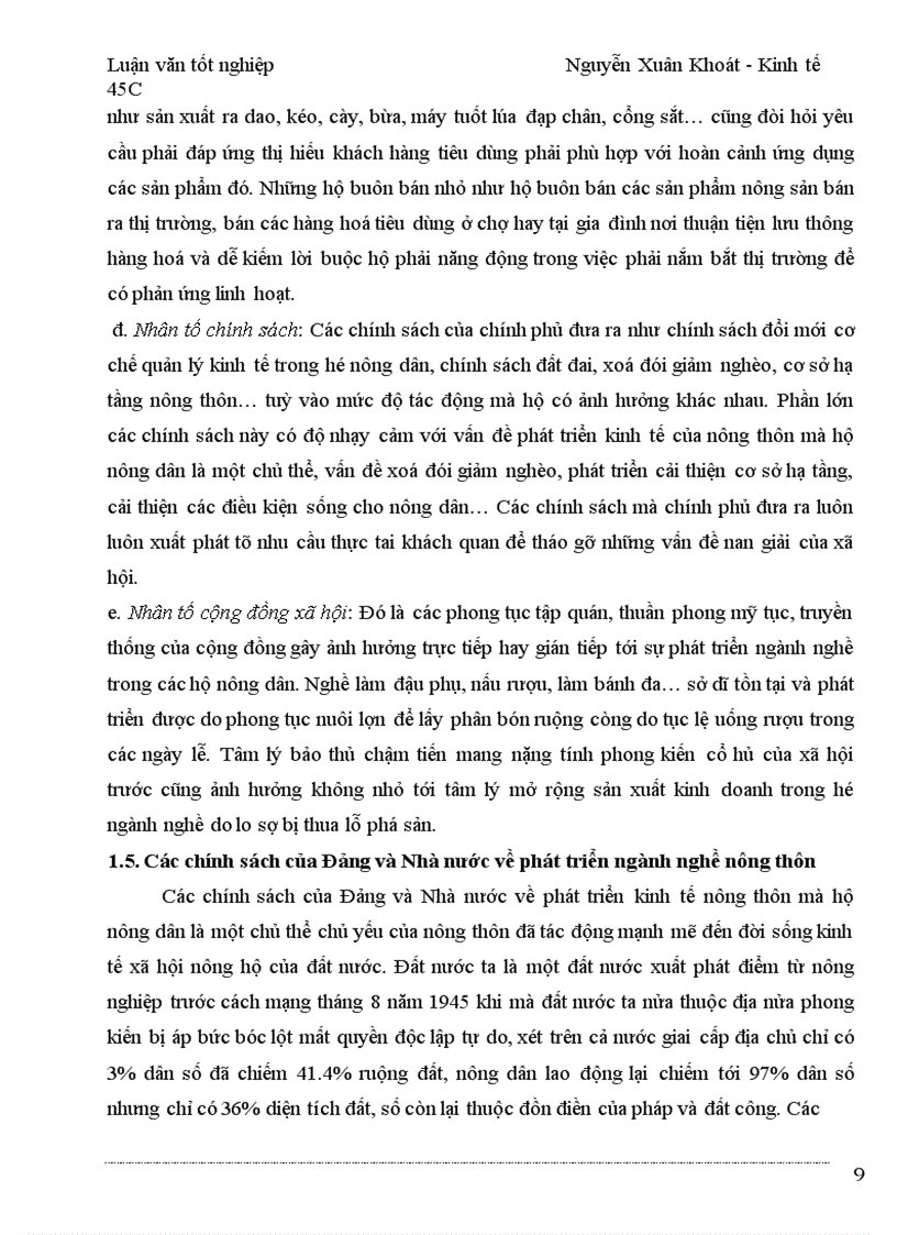 image for page Lấy việc khai thác tiềm năng về địa lý gần trung tâm tỉnh, chế biến nông sản – nghề truyền thống đang có thế mạnh ở địa phương làm trọng tâm phát triển kinh tế hộ