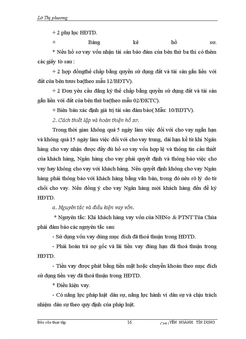 image for page Tình hình hoạt động kinh doanh tại NHNo & PTNT TỦA CHÙA