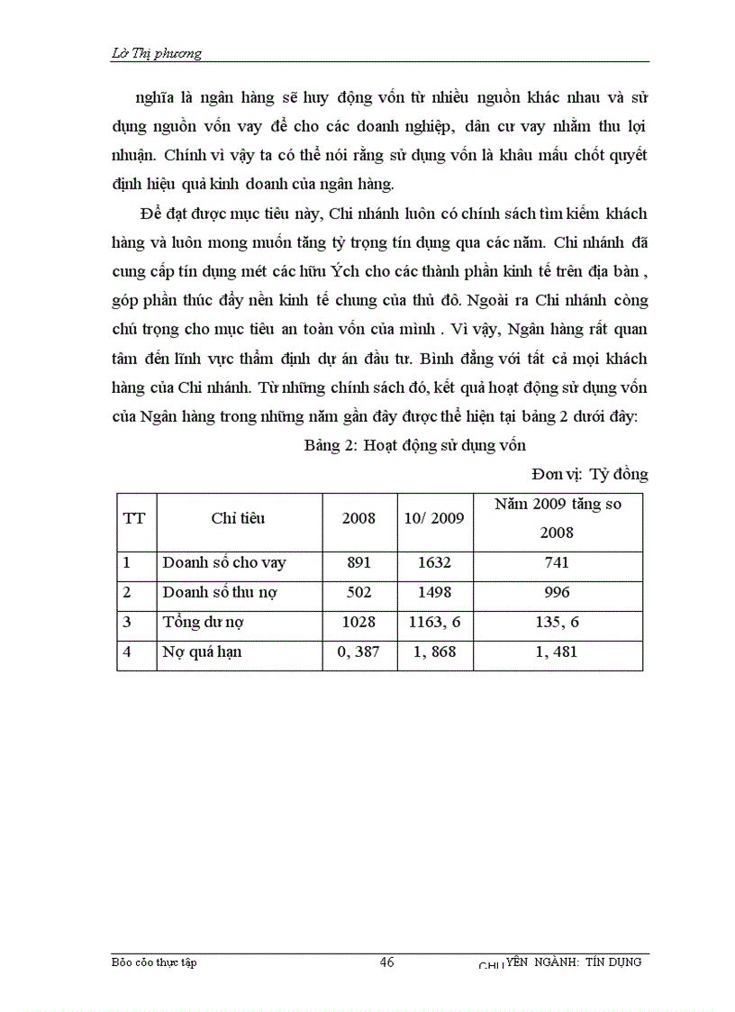 image for page Tình hình hoạt động kinh doanh tại NHNo & PTNT TỦA CHÙA