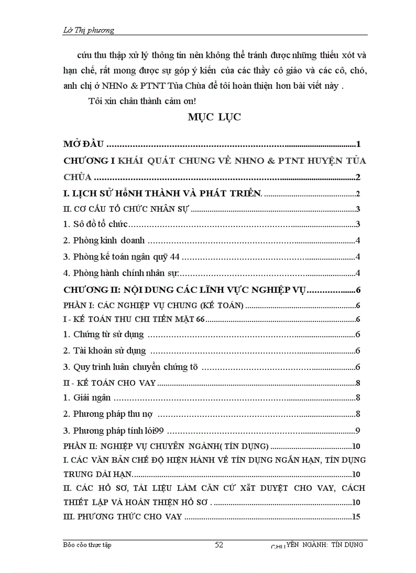 image for page Tình hình hoạt động kinh doanh tại NHNo & PTNT TỦA CHÙA