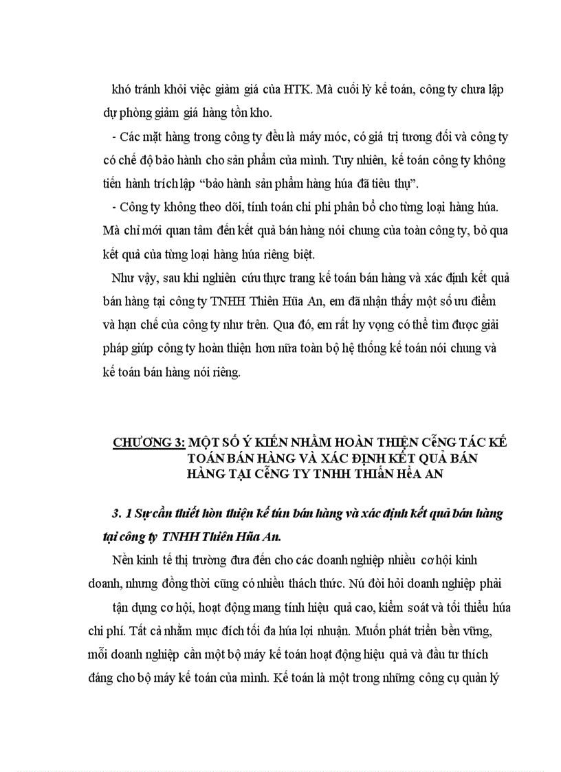image for page Tổ chức công tác kế toán doanh thu bán hàng và xác định kết quả bán hàng tại công ty trách nhiệm hữu hạn Thiên Hòa An