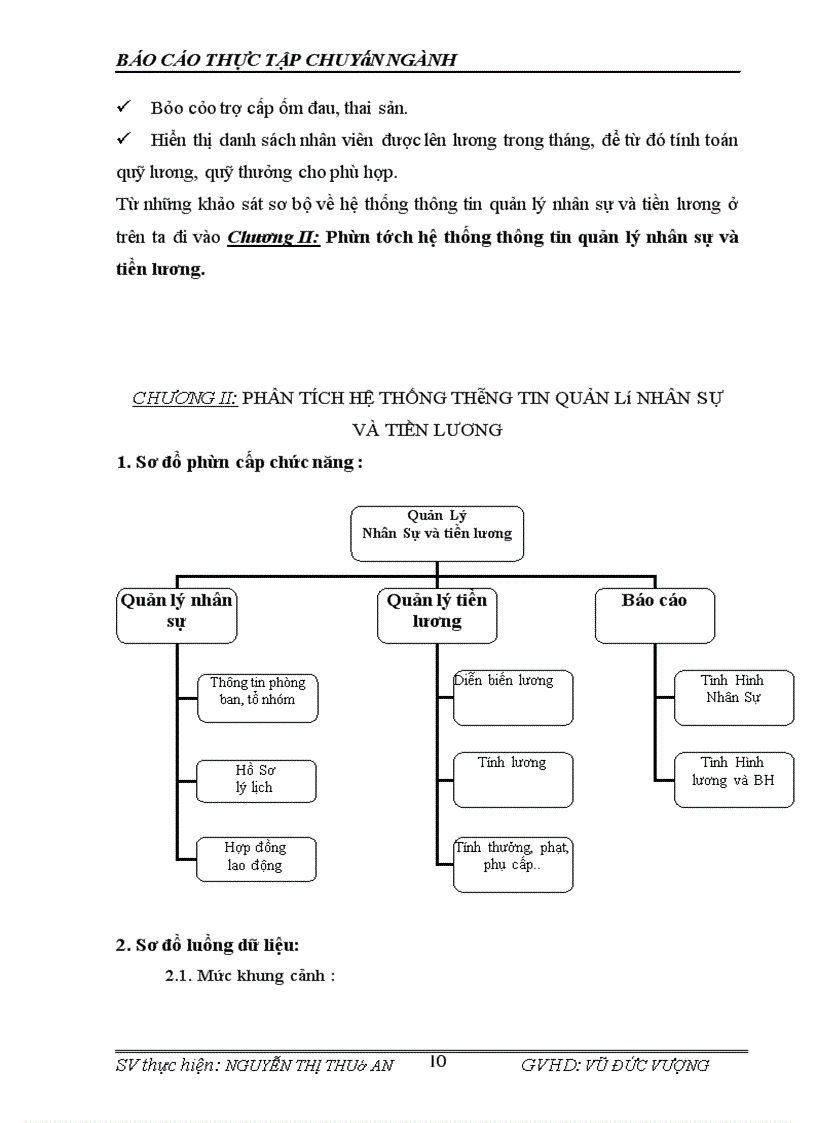 Thuật ngữ sơ đồ phân cấp chức năng  Ứng dụng  Khoa Công nghệ thông tin   Đại học Duy Tân