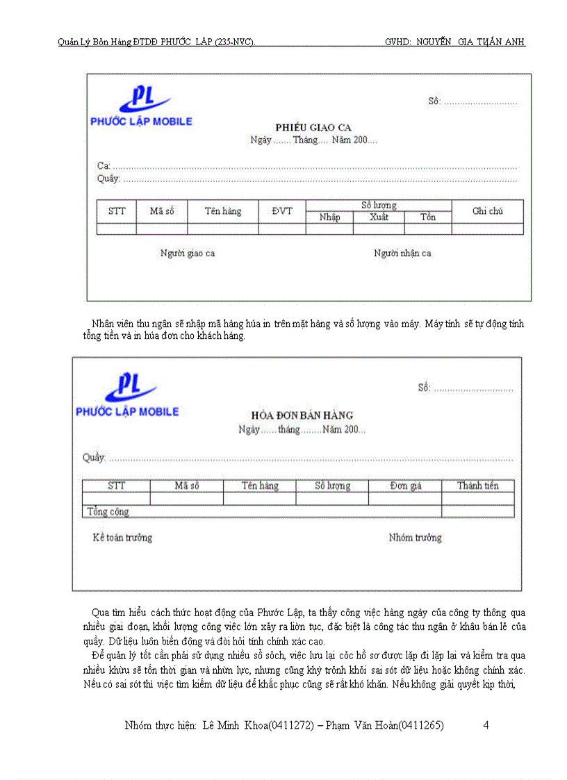 image for page Quản lý bán hàng điện thoại di động