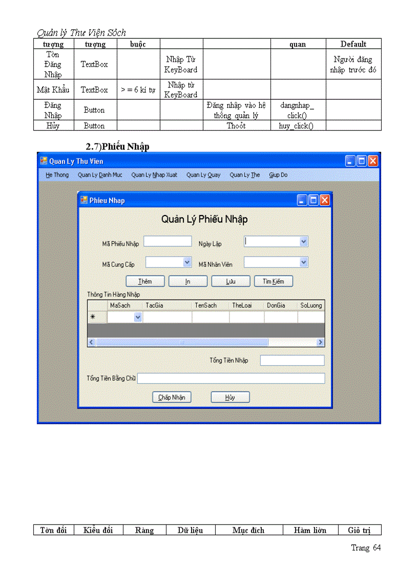 image for page Quản lý Thư Viện Sách