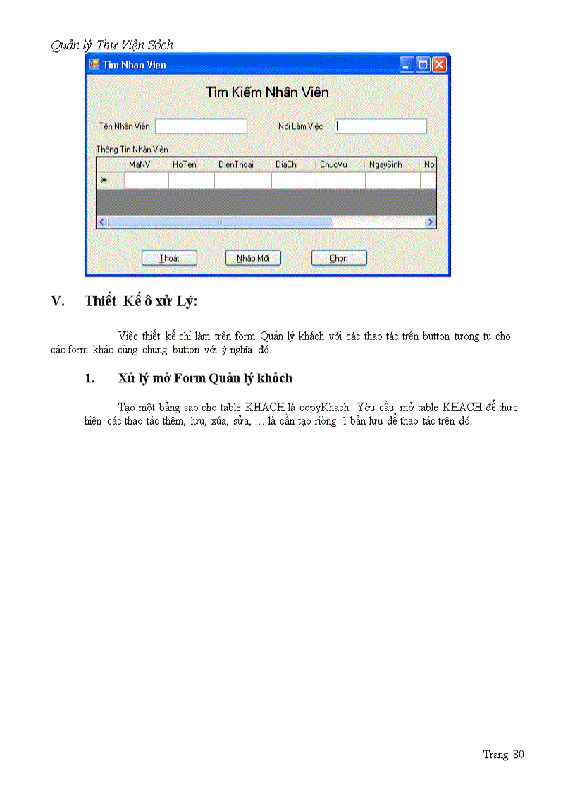 image for page Quản lý Thư Viện Sách