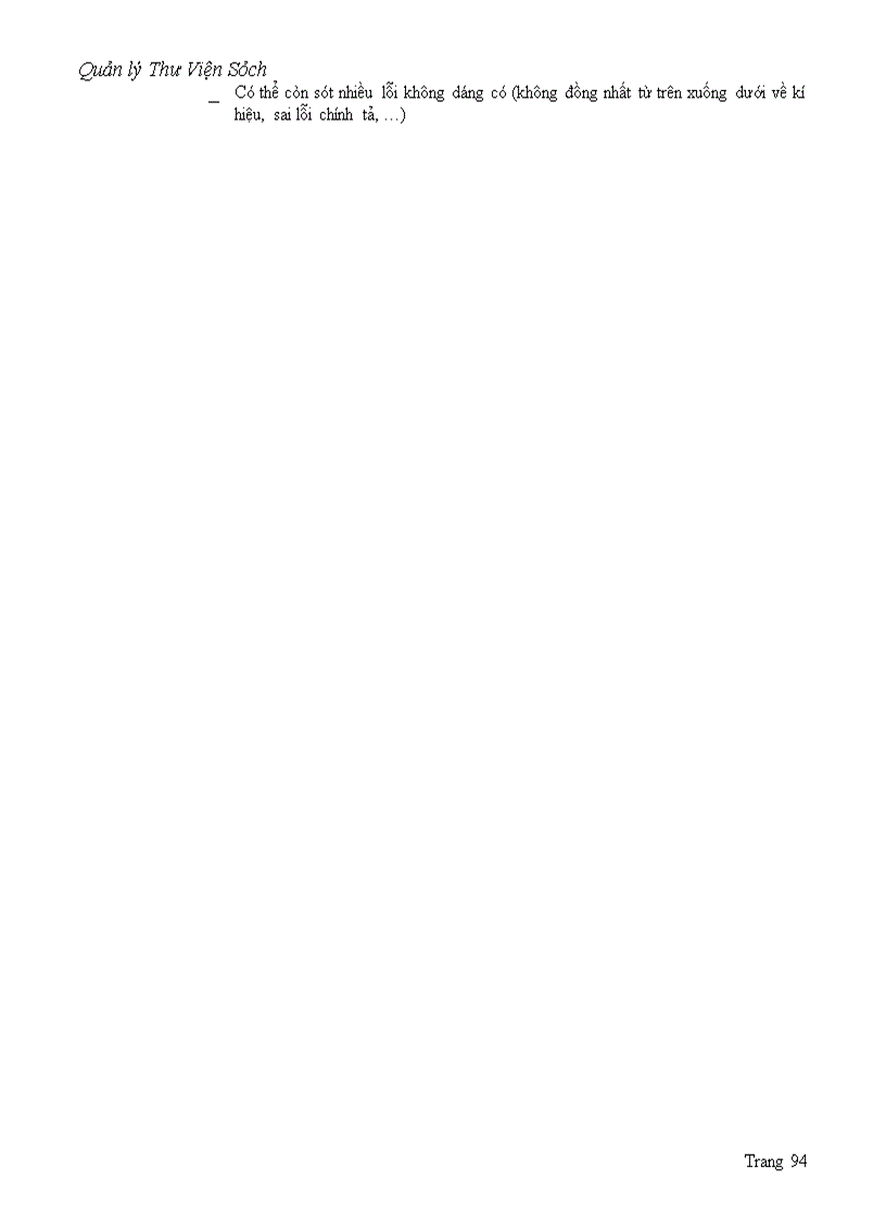 image for page Quản lý Thư Viện Sách