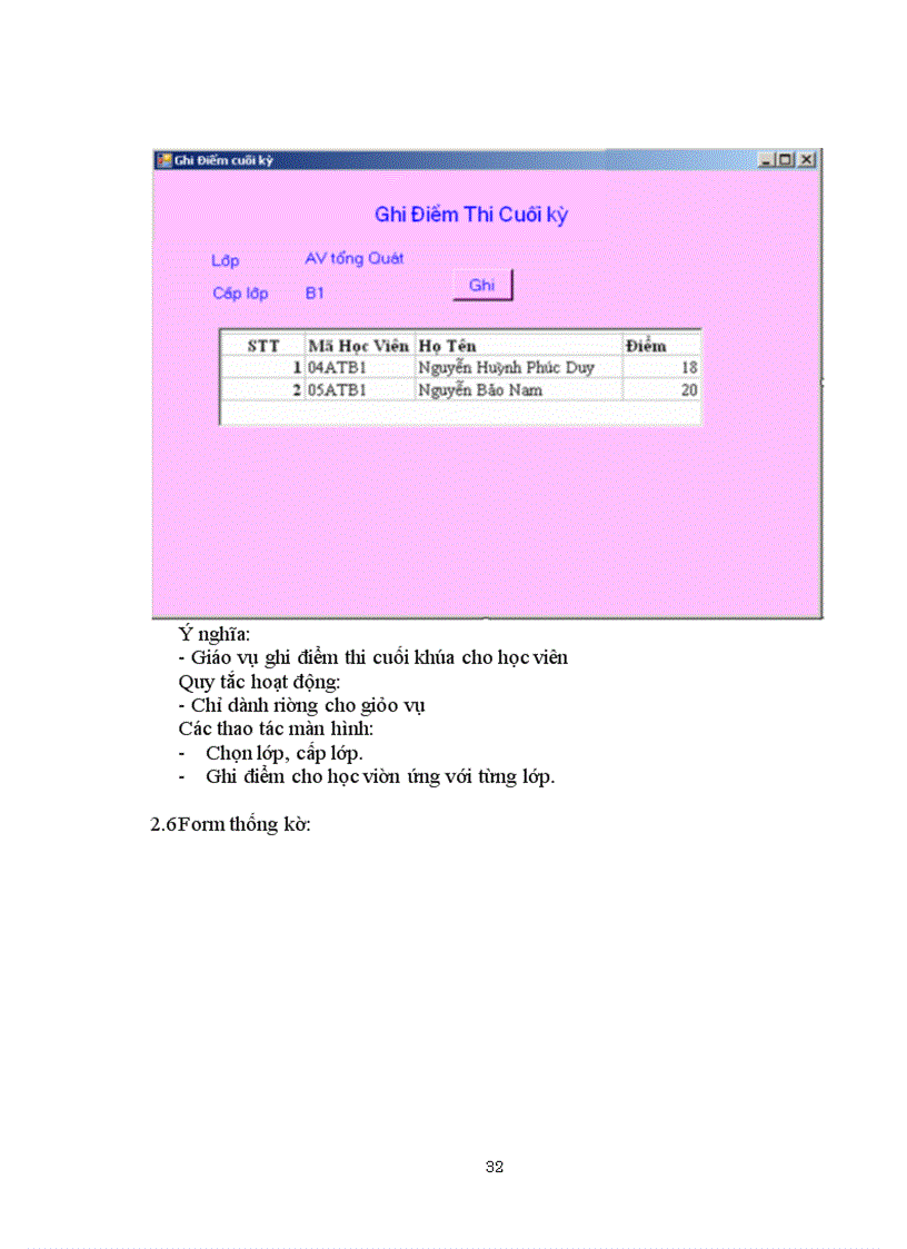 image for page Quản lý học viên trung tâm ngoại ngữ