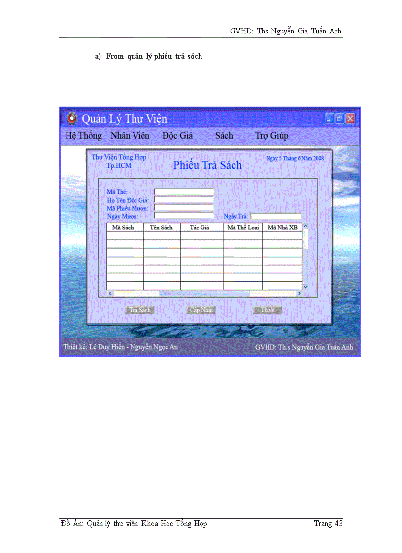 image for page Quản lý thư viên Khoa Học Tổng Hợp Thành Phố Hồ Chí Minh