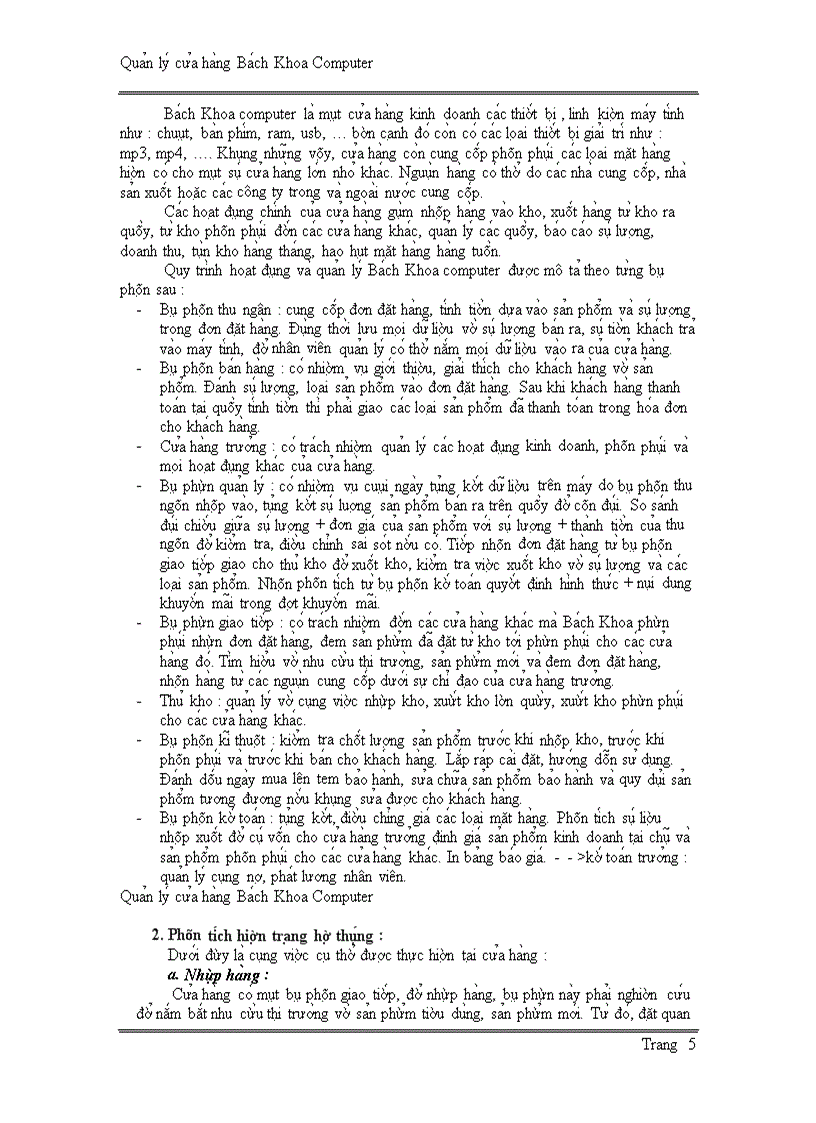 image for page Quản lý cửa hàng Bách Khoa Computer