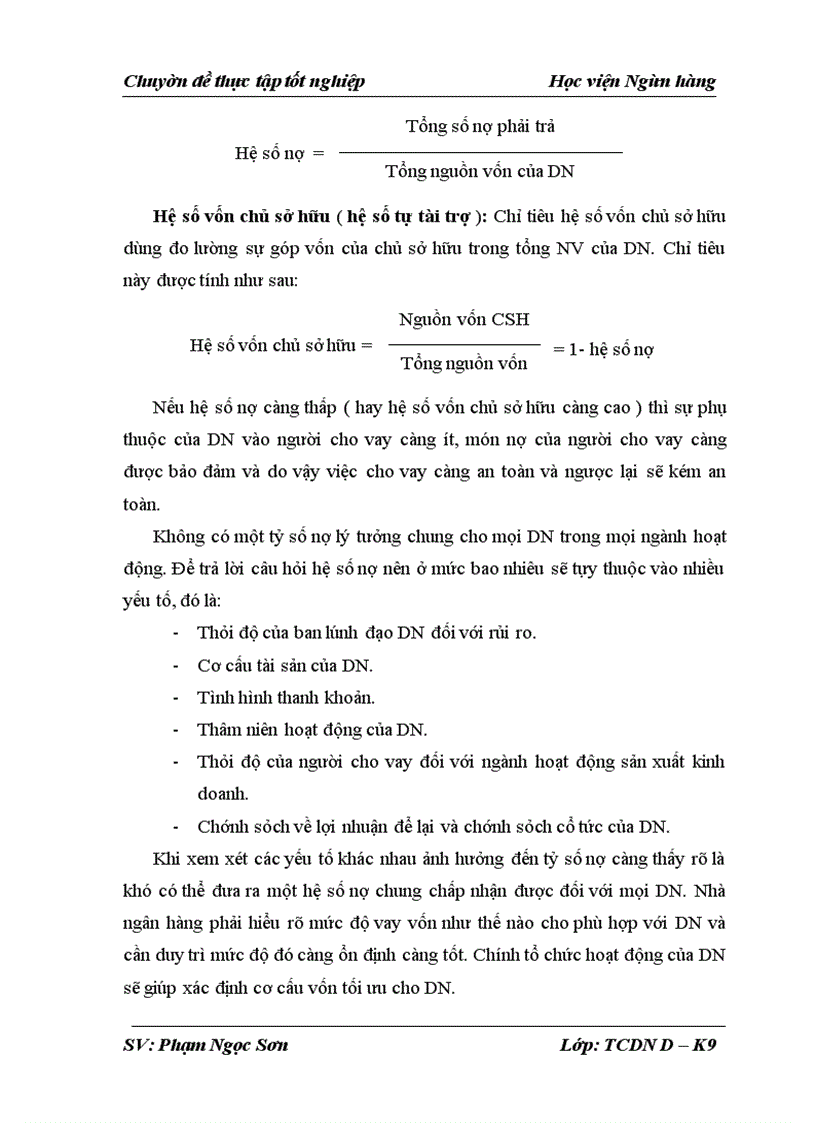 image for page Phân tích tình hình tài chính và các giải pháp tài chính nâng cao hiệu quả sử dụng vốn tại Công ty Cổ phần Xuất nhập khẩu và hợp tác đầu tư VILEXIM