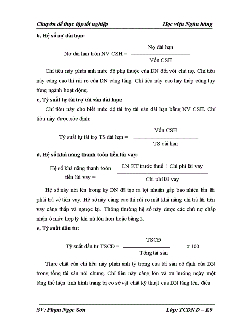 image for page Phân tích tình hình tài chính và các giải pháp tài chính nâng cao hiệu quả sử dụng vốn tại Công ty Cổ phần Xuất nhập khẩu và hợp tác đầu tư VILEXIM