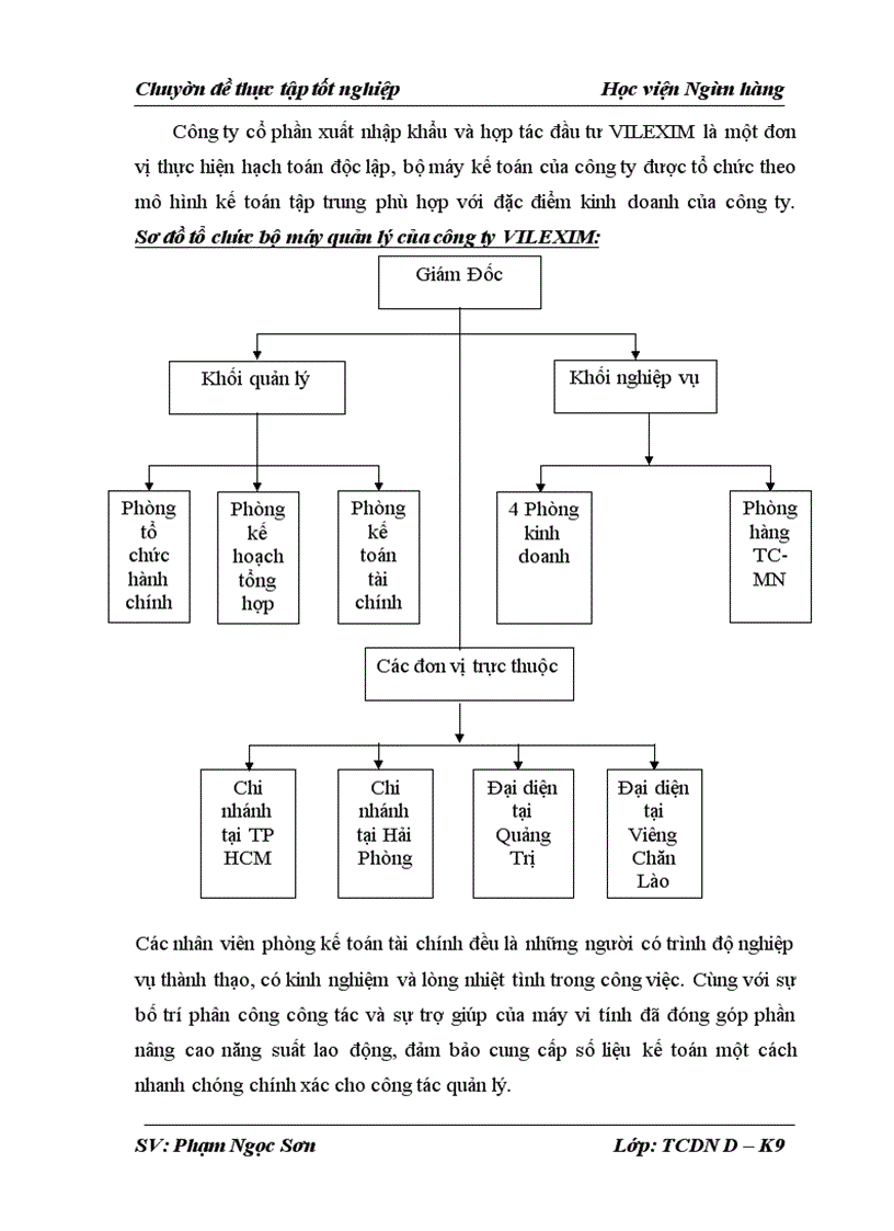 image for page Phân tích tình hình tài chính và các giải pháp tài chính nâng cao hiệu quả sử dụng vốn tại Công ty Cổ phần Xuất nhập khẩu và hợp tác đầu tư VILEXIM