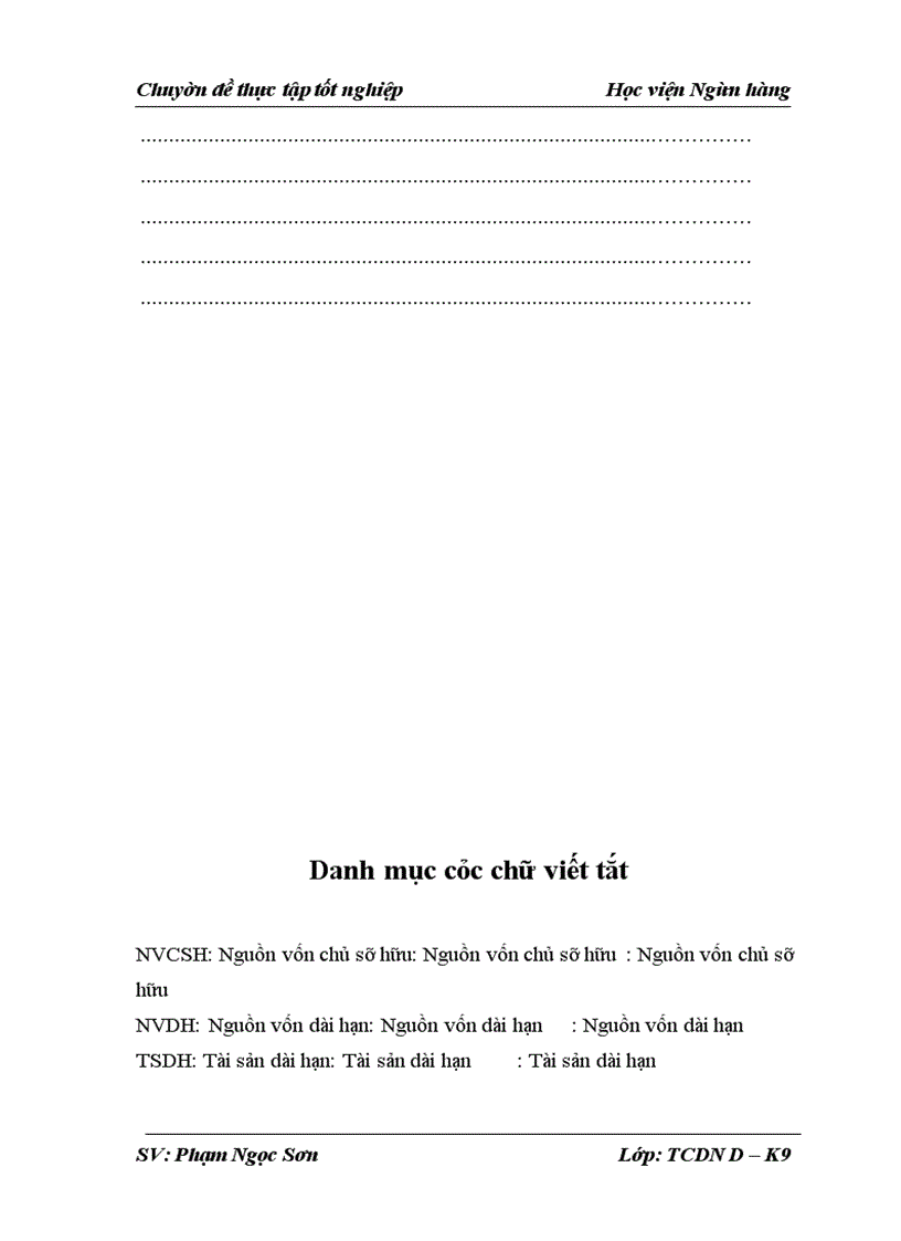 image for page Phân tích tình hình tài chính và các giải pháp tài chính nâng cao hiệu quả sử dụng vốn tại Công ty Cổ phần Xuất nhập khẩu và hợp tác đầu tư VILEXIM