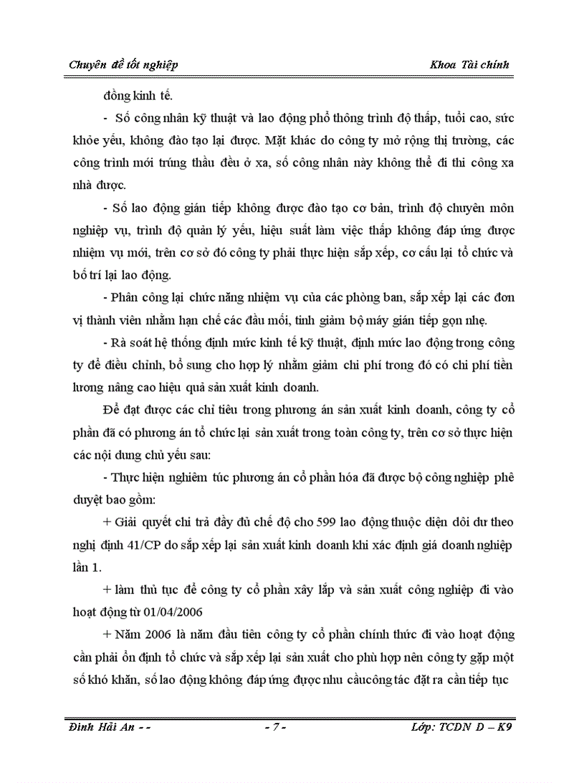 image for page Phân tích tình hình tài chính và các giải pháp nhằm tăng cường năng lực tài chính tại Công ty Cổ phần Xây Lắp và Sản Xuất Công Nghiệp