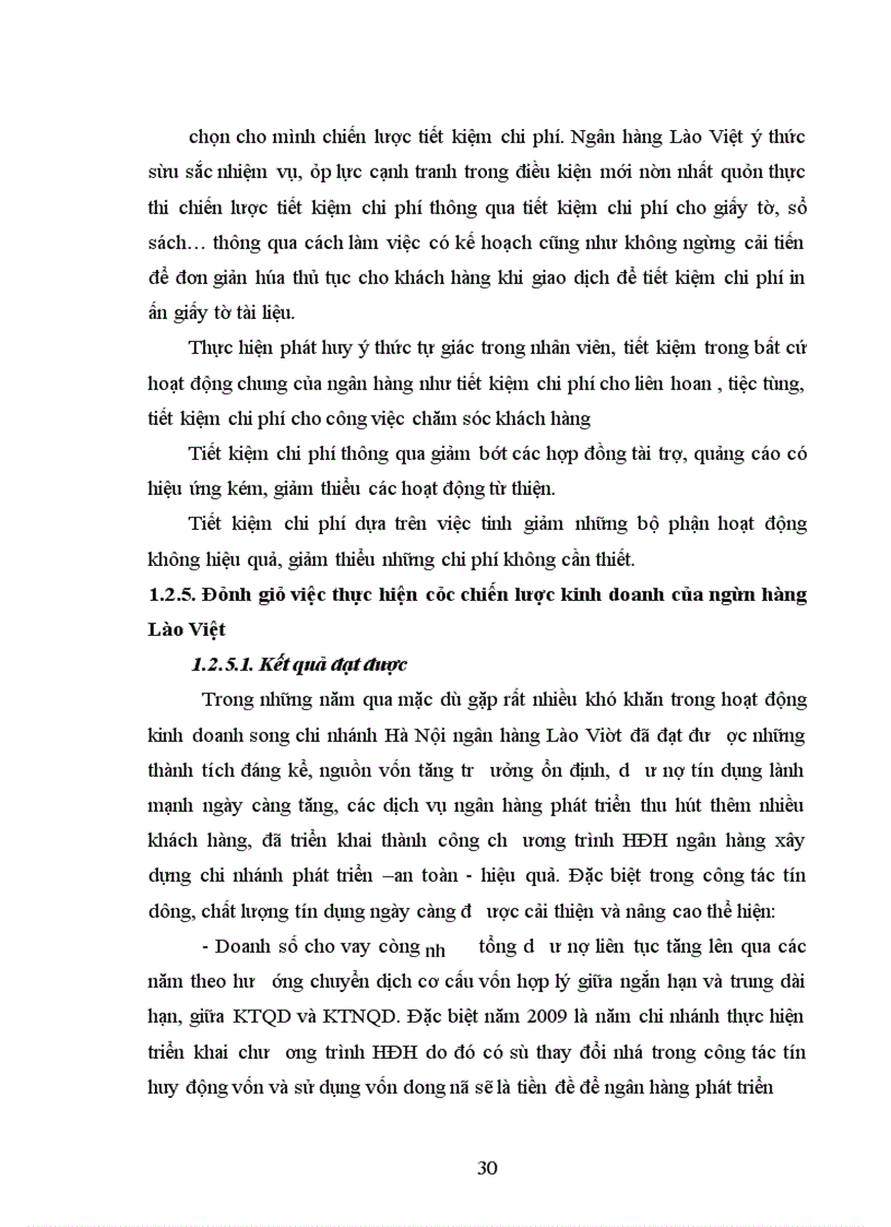 image for page Hoàn thiện chiến lược kinh doanh tại ngân hàng Lào Việt chi nhánh Hà Nội