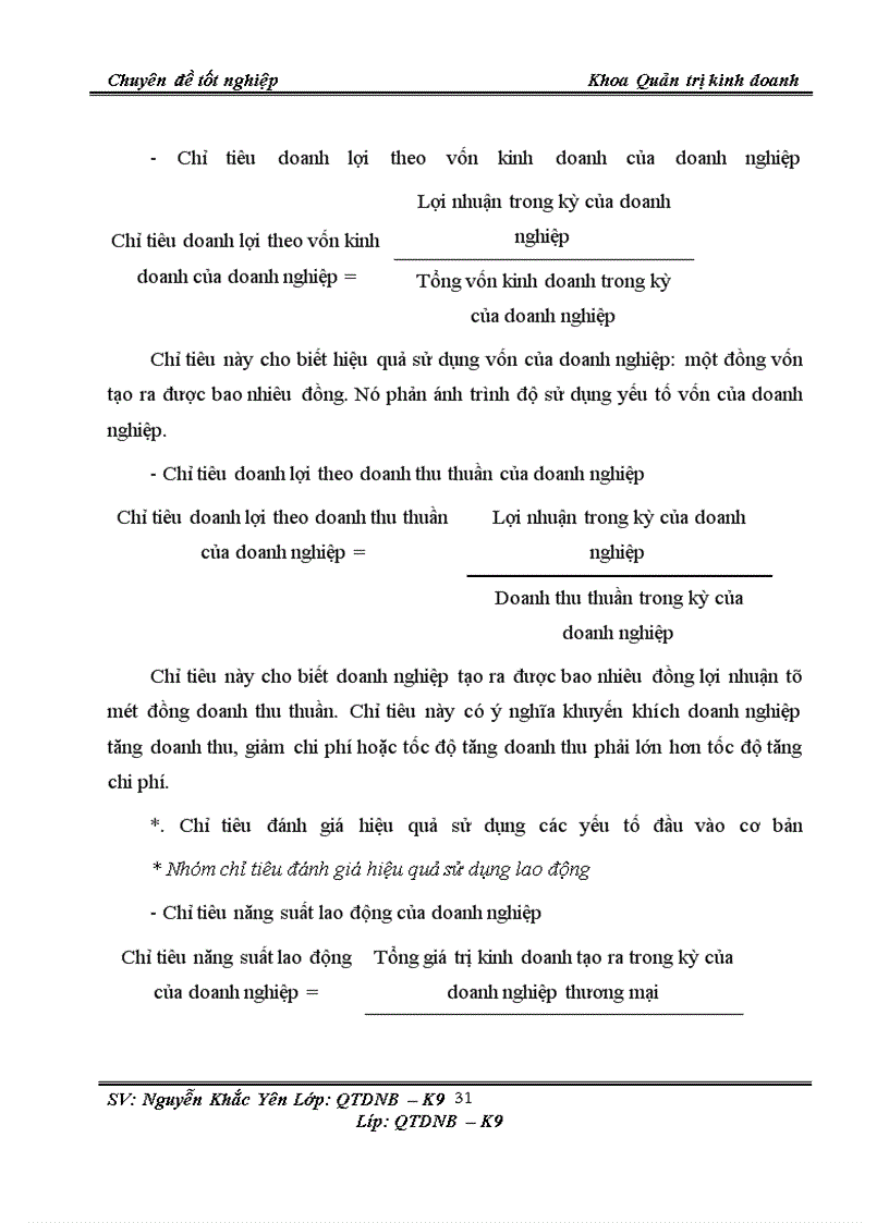 image for page Nghiên cứu chỉ tiêu đánh giá hiệu quả kinh doanh tại Công ty TNHH Hoàng Tuấn