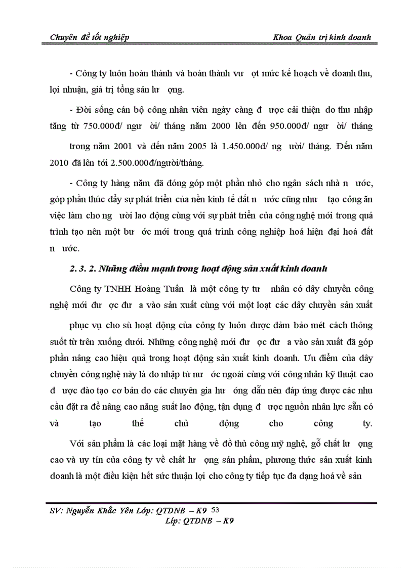 image for page Nghiên cứu chỉ tiêu đánh giá hiệu quả kinh doanh tại Công ty TNHH Hoàng Tuấn