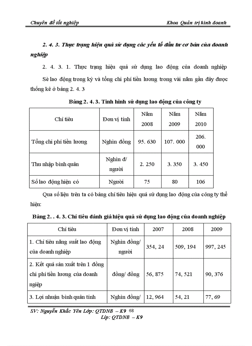 image for page Nghiên cứu chỉ tiêu đánh giá hiệu quả kinh doanh tại Công ty TNHH Hoàng Tuấn