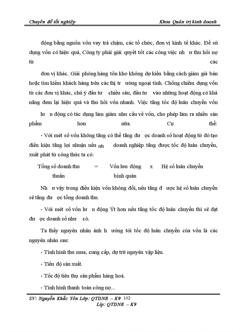 image for page Nghiên cứu chỉ tiêu đánh giá hiệu quả kinh doanh tại Công ty TNHH Hoàng Tuấn