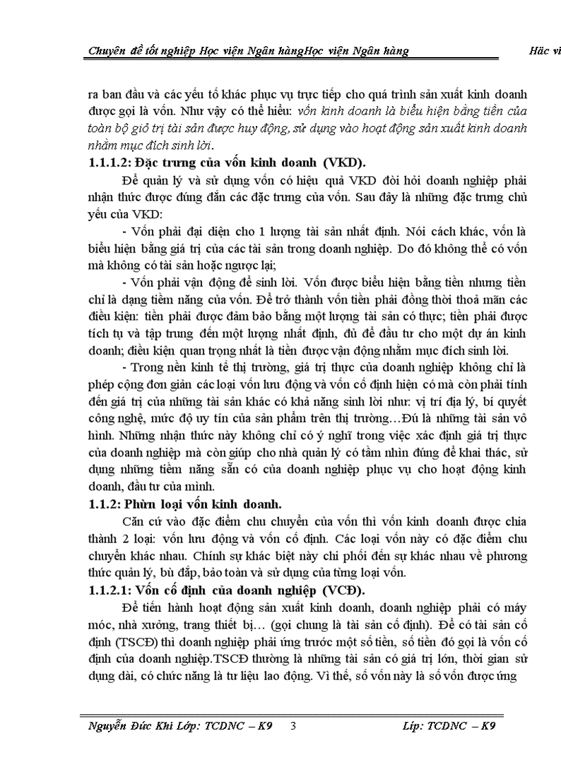 image for page Giải pháp nhằm nâng cao hiệu quả sử dụng vốn sản xuất kinh doanh tại công ty cổ phần Ngọc Diệp