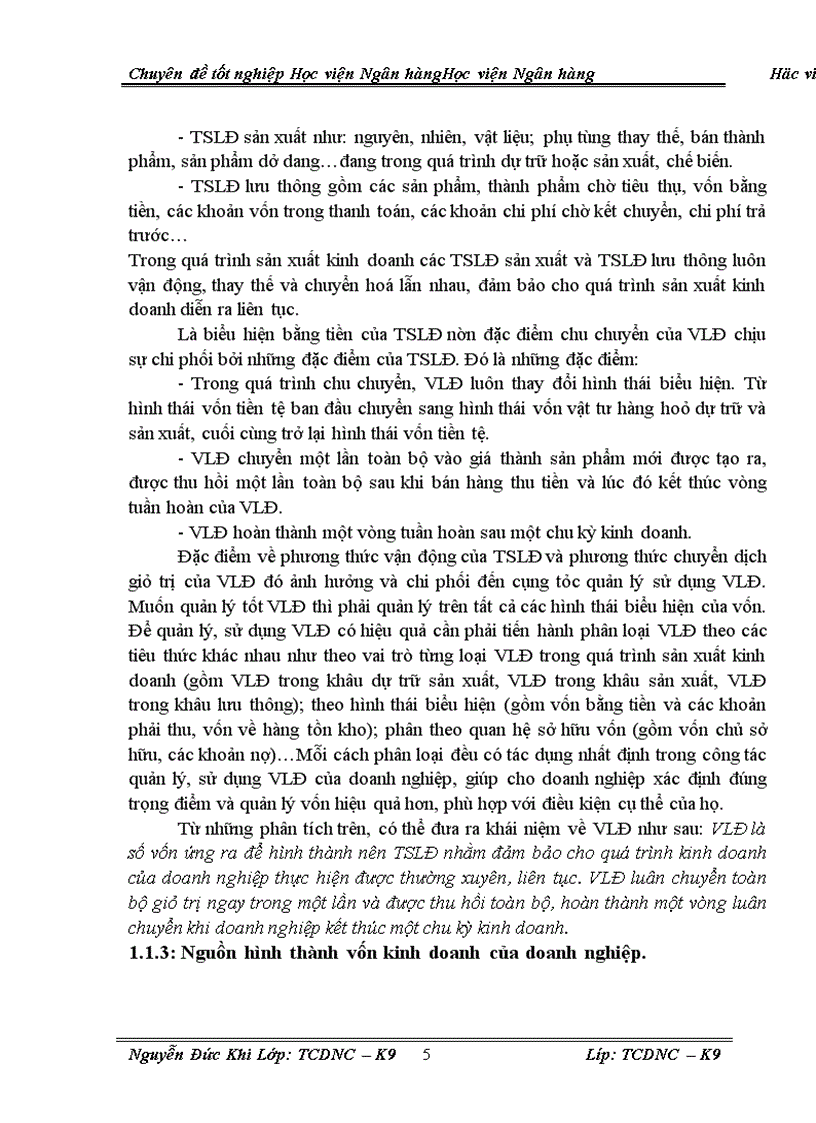 image for page Giải pháp nhằm nâng cao hiệu quả sử dụng vốn sản xuất kinh doanh tại công ty cổ phần Ngọc Diệp