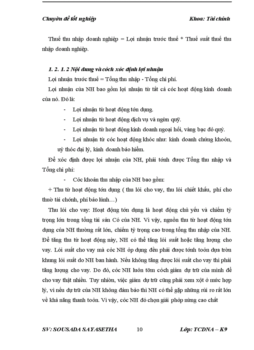 image for page Một số Giải pháp chủ yếu nhằm nâng cao lợi nhuận của Ngân hàng Lào-Việt Chi nhánh Hà Nội
