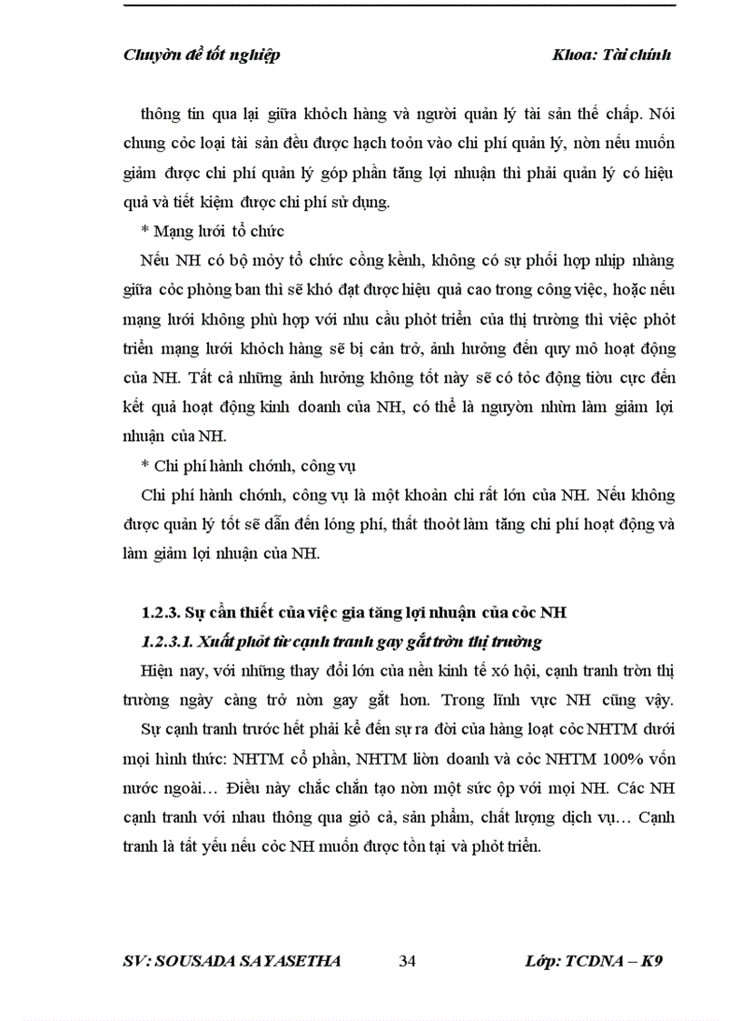 image for page Một số Giải pháp chủ yếu nhằm nâng cao lợi nhuận của Ngân hàng Lào-Việt Chi nhánh Hà Nội
