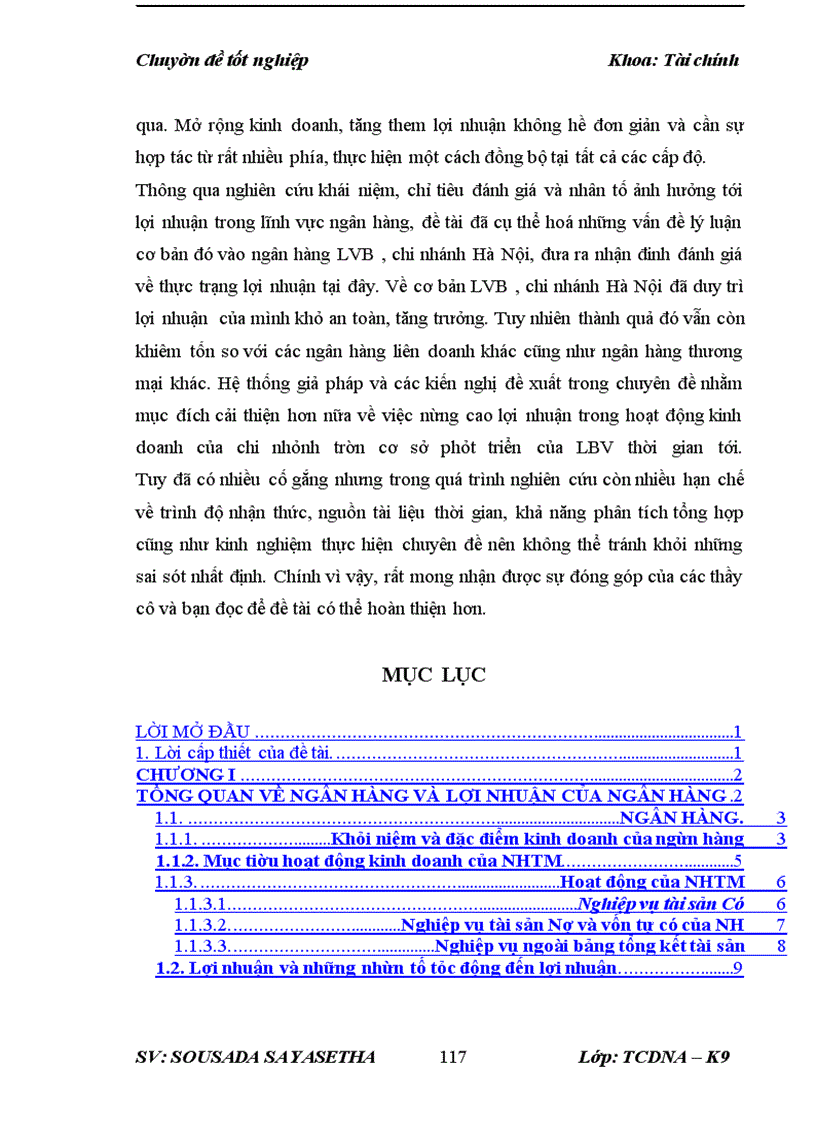 image for page Một số Giải pháp chủ yếu nhằm nâng cao lợi nhuận của Ngân hàng Lào-Việt Chi nhánh Hà Nội
