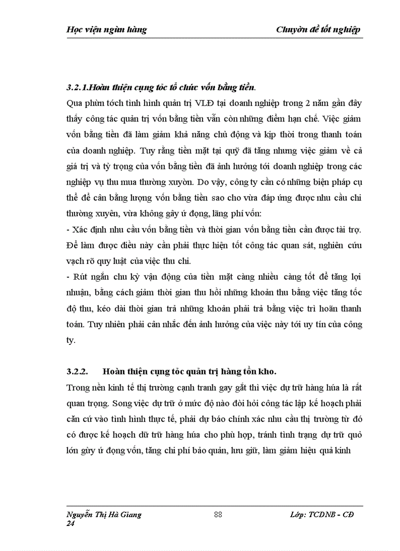 image for page Vốn lưu động và một số biện pháp nhằm nâng cao hiệu quả sử dụng vốn lưu động tại công ty cổ phần lương thực Đông Bắc