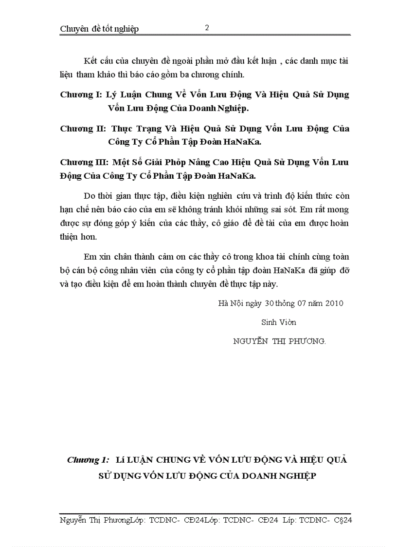 image for page Vốn Lưu Động Và các Giải Pháp Nâng Cao Hiệu Quả Sử Dụng Vốn Lưu Động Tại Công Ty Cổ Phần Tập Đoàn HaNaKa