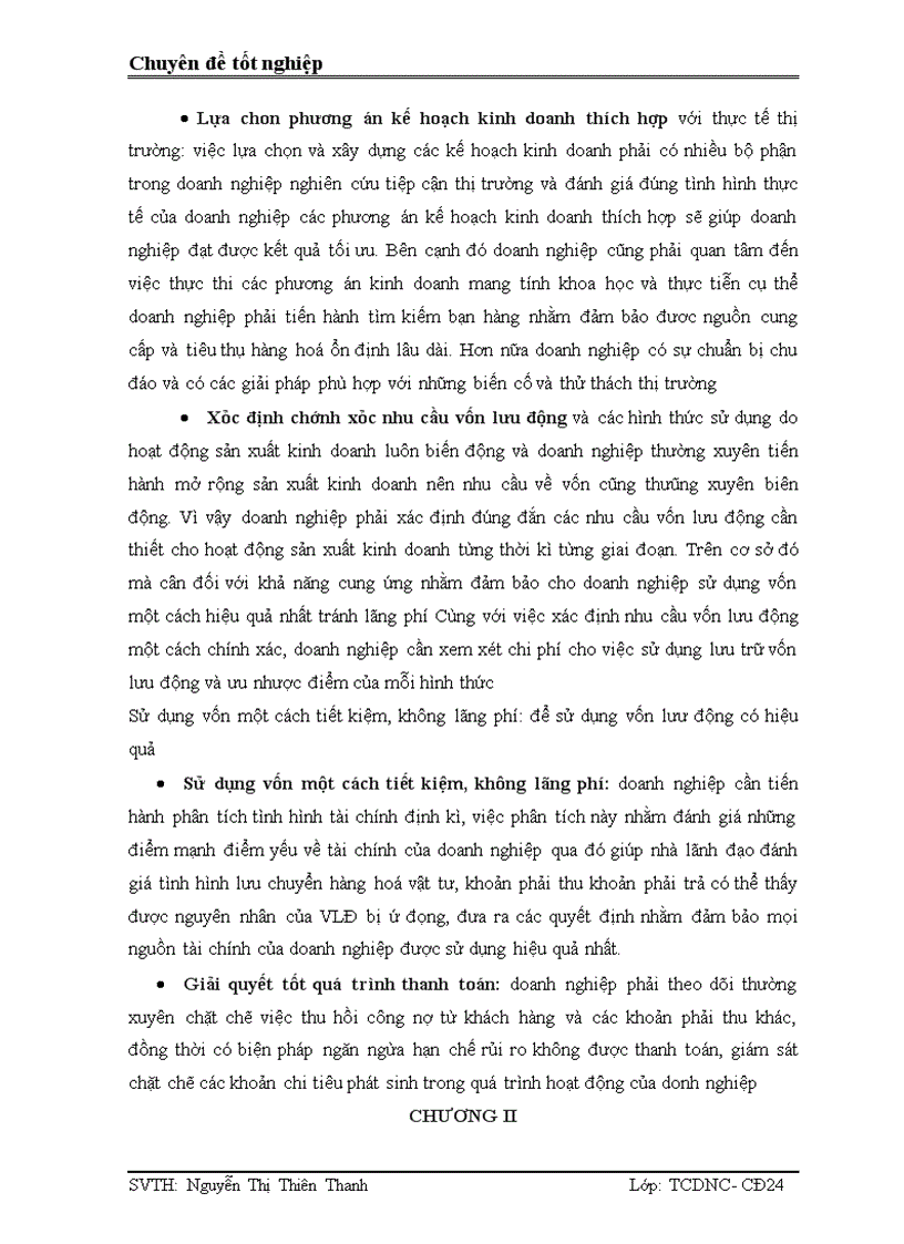 image for page Gỉai pháp nâng cao hiệu quả sử dụng vốn lưu động taị tổng công ty EMICO