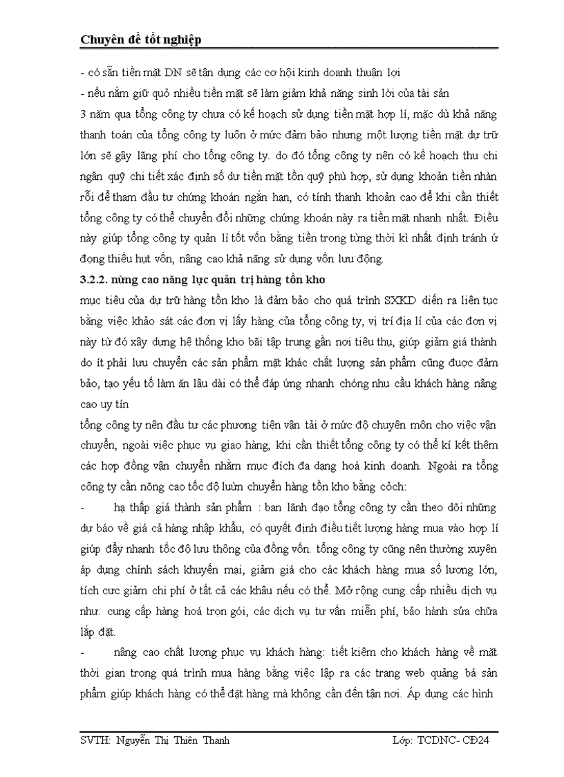 image for page Gỉai pháp nâng cao hiệu quả sử dụng vốn lưu động taị tổng công ty EMICO