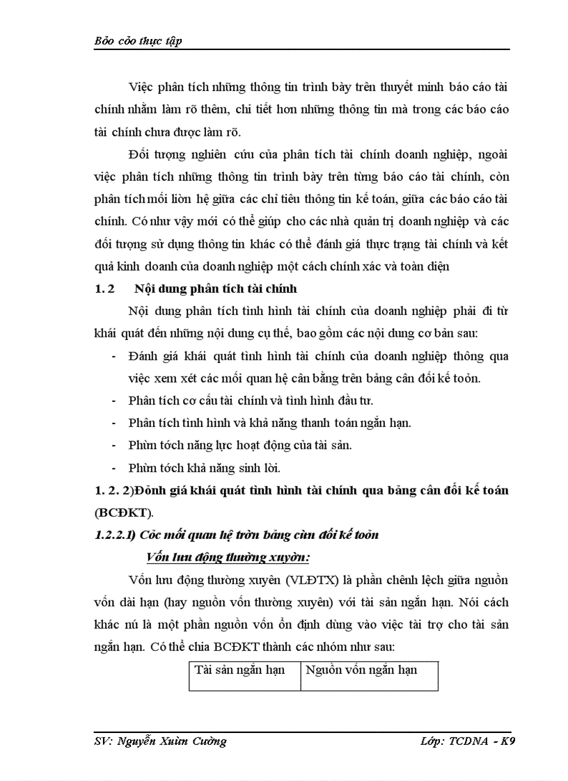 image for page Phân tích tình hình tài chính của công ty cổ phần may và dịch vụ Hưng Long
