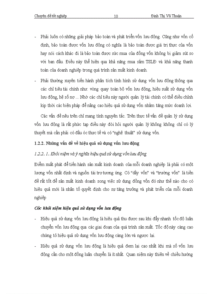 image for page Thực trạng và giải pháp nâng cao hiệu quả sử dụng vốn lưu động tại Công ty vàng bạc đá quý Kim Bảo