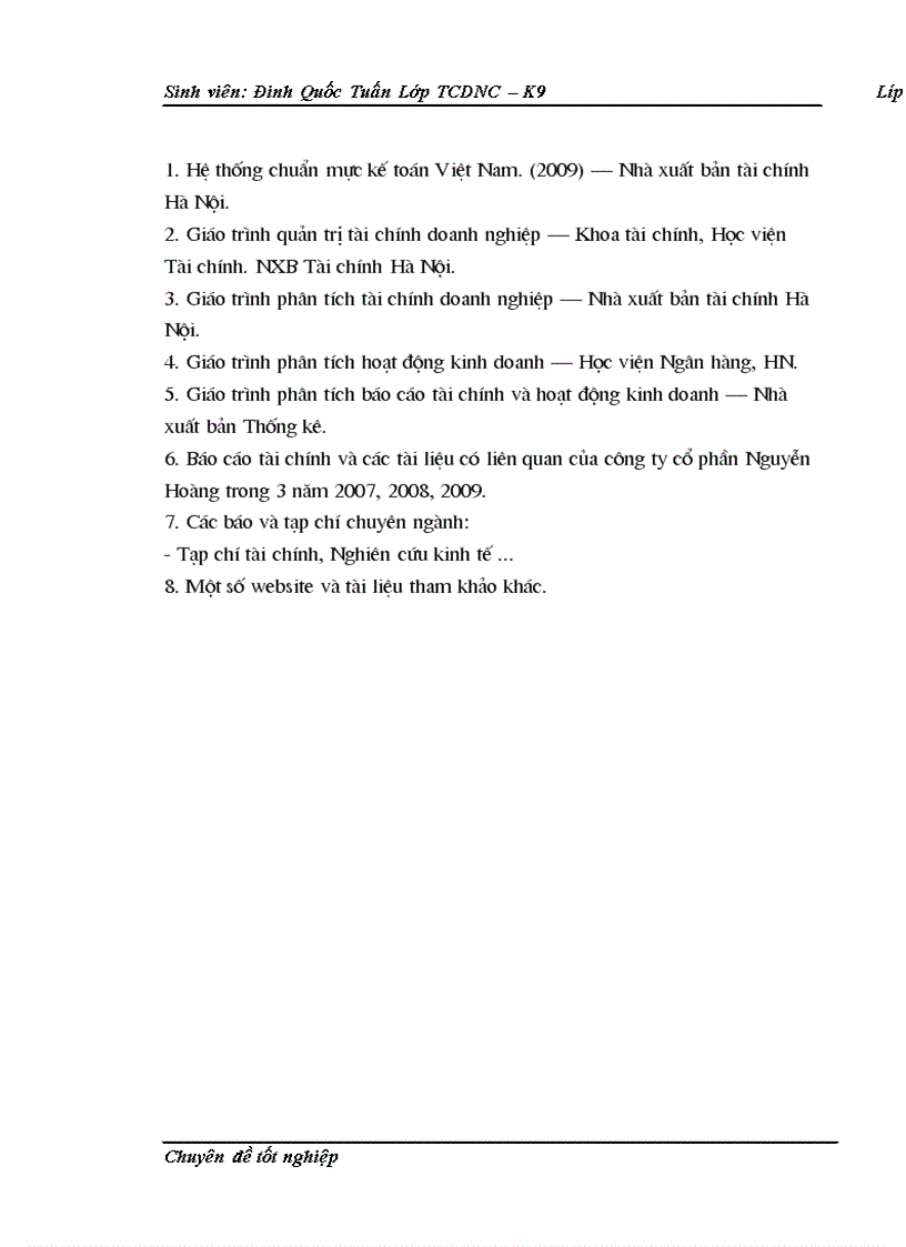 image for page Một số giải pháp nâng cao hiệu quả sử dụng vốn lưu động tại Công ty cổ phần Nguyên Hoàng