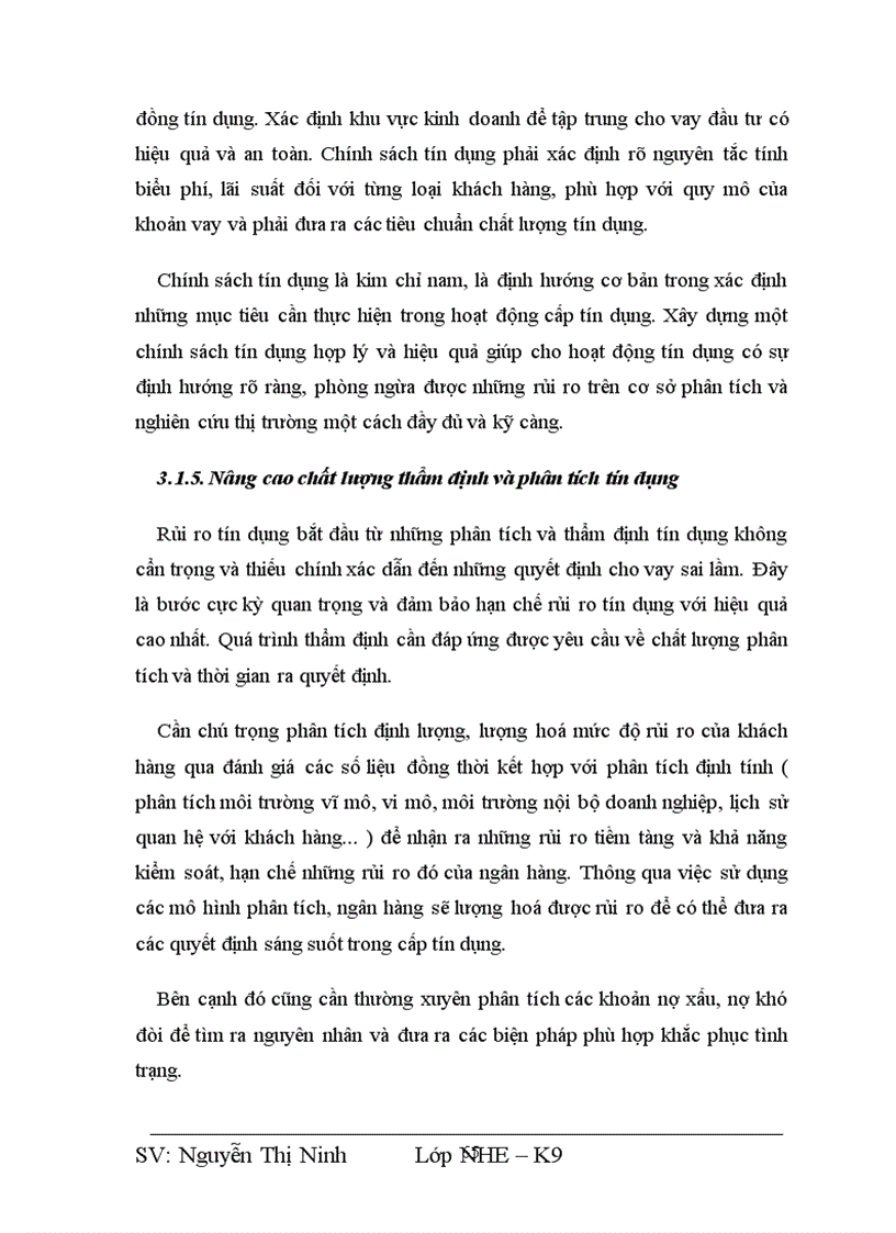 image for page Một số giải pháp phòng ngừa và hạn chế rủi ro tín dụng tại Chi nhánh Ngân hàng Thương Mại Cổ Phần Gia Định, PGD Thanh Xuân