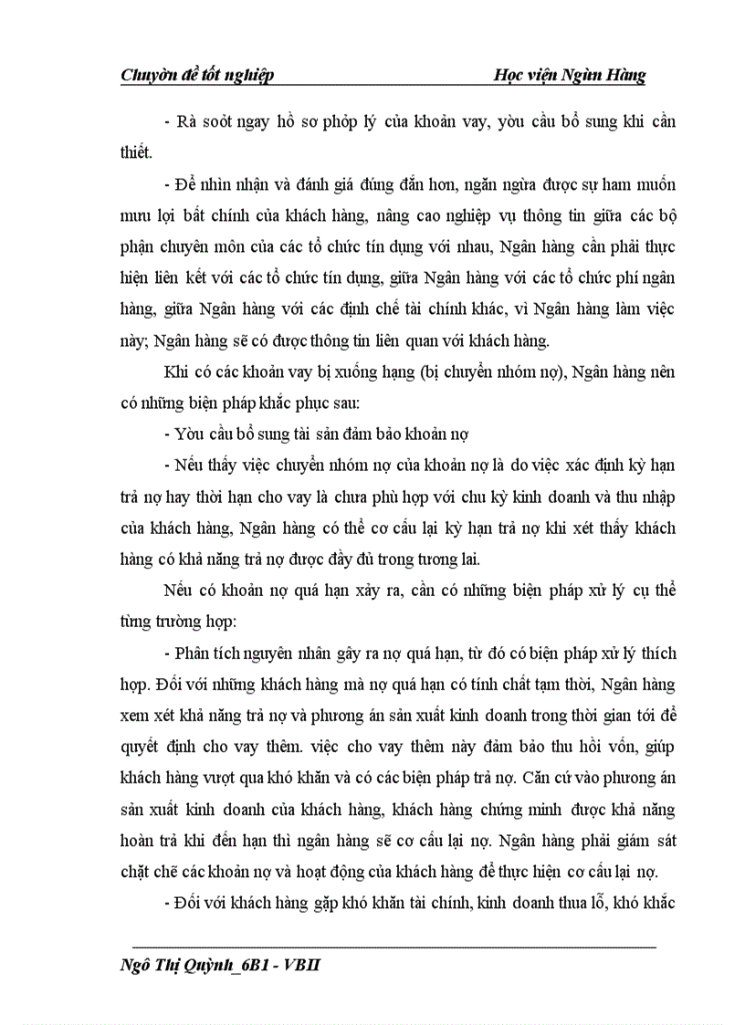 image for page Nâng cao chất lượng tín dụng tại HDBank Hà Nội