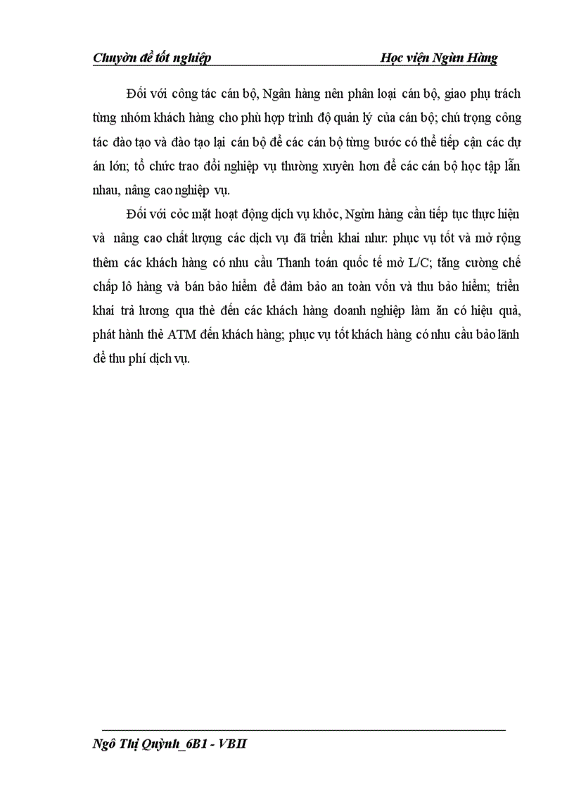 image for page Nâng cao chất lượng tín dụng tại HDBank Hà Nội