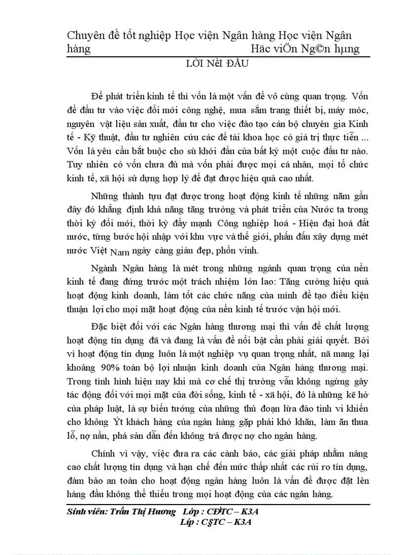 image for page Giải pháp nâng cao chất lượng tín dụng tại Chi nhánh ngân hàng Nông nghiệp và Phát triển nông thôn Mê Linh.