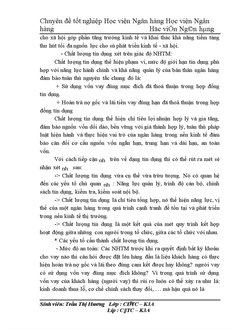 image for page Giải pháp nâng cao chất lượng tín dụng tại Chi nhánh ngân hàng Nông nghiệp và Phát triển nông thôn Mê Linh.