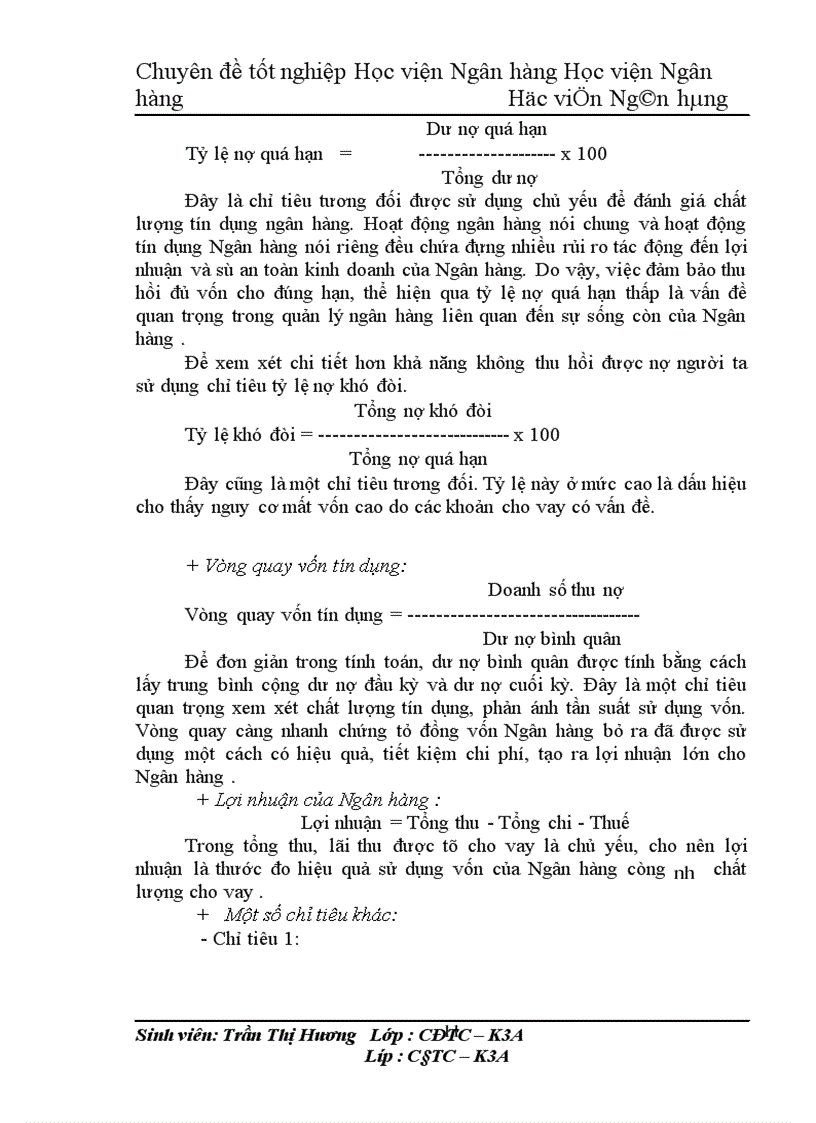 image for page Giải pháp nâng cao chất lượng tín dụng tại Chi nhánh ngân hàng Nông nghiệp và Phát triển nông thôn Mê Linh.